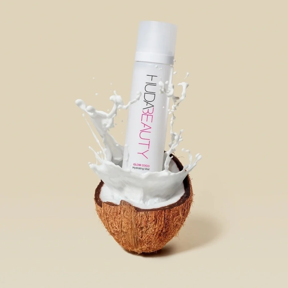 HUDA BEAUTY ✦ Glow Coco Hydrating Mist ✦ Vegan Dewy Finish 100ml NWT